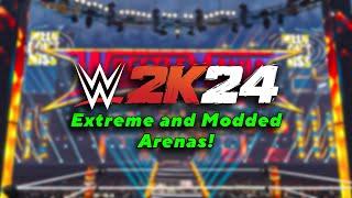 WWE 2K24 EXTREME Custom Arenas and WrestleMania 41 To Download Now!