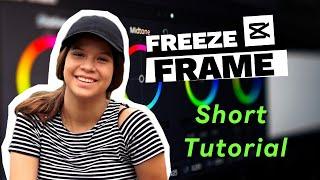 Tutorial Freeze Frame Effect in CapCut | Character Introduction Edit | Step-by-Step Tutorial 