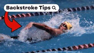 How to master Backstroke | Underwaters & Turns from a D1 Athlete