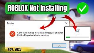 FIXED: Roblox Installer Not Working 2023 | Fix Roblox Installer Cannot Continue Installation