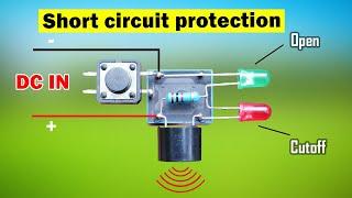 Battery short Circuit Protection, Short protection circuit