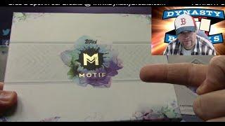 HIGH END BREAK  2023 Topps MOTIF Football Card 3 Box Case Break #1