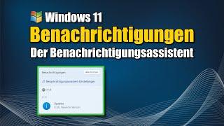 Windows Info Center - Benachrichtigungen aktivieren und deaktivieren