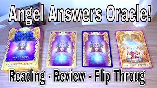 Angel Answers Oracle Reading, Review & Flip Through!