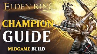 Elden Ring Strength Power Stance Build Guide - How to Build a Champion (Level 50 Guide)