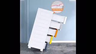 Step by Step Install Molandi Color 85cm Width Kids Clothes 5 Layers 6 Drawer Cabinet