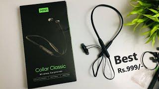 Best Mivi Collar Classic Bluetooth Headset with Fast Charging unboxing and review