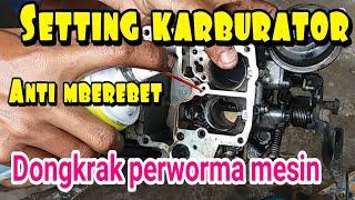 BEGINILAH! CARA SETTING  KARBURATOR MOBIL YG BAIK DAN BENAR  AGAR TARIKAN ENTENG BAGI PARA PEMULA