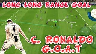 C. RONALDO- THE G.O.A.T | LONG RANGE GOAL | PES 2021