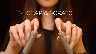 ASMR Intense Mic Tapping and Scratching Sounds (No Talking)