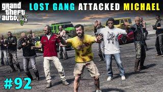 Lost Gang Attacked Michael | Gta V Gameplay