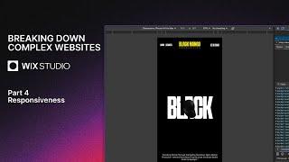 Wix Studio - Award-Winning Website Design | How to make a website: Deconstructing | Part-4