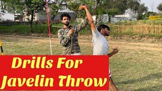 Drills For Javelin Throw || #athlete #sports #javelin #javelinthrow #drills