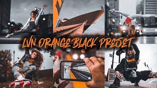 Free Lightroom Preset Tutorial - Orange/Black Tones