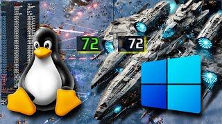 Linux vs Windows Benchmark Ashes of the Singularity