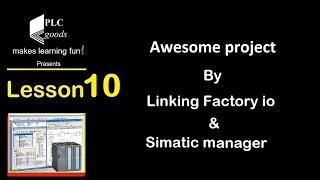 Simatic s7 project - Simatic manager project - Factory io production line - PART 1/2