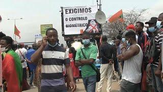 Angola: Opposition supporters protest electoral law change