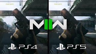 Call of Duty Modern Warfare 2 Graphics Comparison BETA | PS4 vs PS5