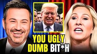 Jimmy Kimmel OBLITERATES Marjorie Taylor Greene for LIVE TV MELTDOWN, Trump LOSES IT!