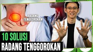 10 Solusi Alami Radang Tenggorokan [ Gejala Batuk ] Tanpa Obat