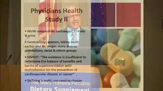 Dietary Supplement Practicum (20 of 21): Analysis of the Evidence