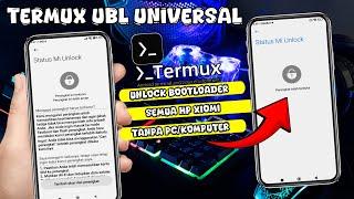 CARA UNLOCK BOOTLOADER SEMUA HP XIAOMI TANPA PC/KOMPUTER 100% BERHASIL