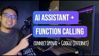 Connect OpenAI AI assistant to the internet (NodeJs tutorial)