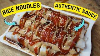 Hong Kong Chee Cheong Fun & Sauce Recipe | Wally Cooks Everything