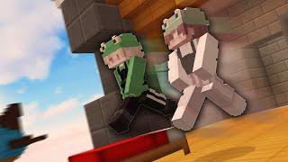 Sweaty Bedwars Games with my BROTHER