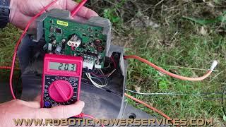 Testing Charging Station Output Voltage (Husqvarna Automower No Loop Video # 6)