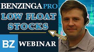 How To Find Low Float Stocks | BENZINGA Pro Webinar