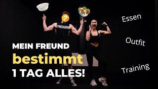 Mein Freund bestimmt einen Tag ALLES️  ekliges Essen & peinliche Outfits