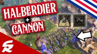 Halberdier + Cannon Combo!! | Strategy School | Age of Empires III