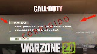 Corrigindo bug perfil desconectado warzone 2#shorts