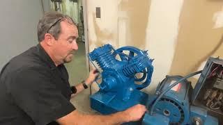 How to rebuild an air compressor Part #1 of #2