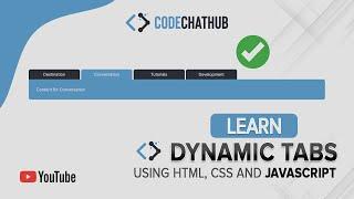 Tips to Create dynamic tabs in Javascript | Learn How to Create tabs in Js Step by Step | Tabs in JS