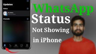 WhatsApp Status Not Showing in iPhone || Fix WhatsApp Status Not Showing Problem in iPhone ||