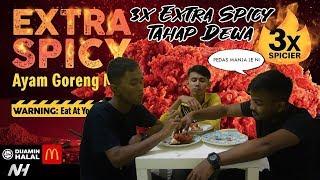 Ayam Goreng McDonald 3x Extra Spicy Challenge | NH Production