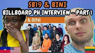 REACTION TO SB19 and BINI: Paving the Way for P-Pop Domination | PART 1 | FIRST TIME WATCHING