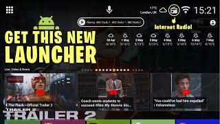  GET THIS NEW ANDROID TV LAUNCHER - WITH INTERNET RADIO BUILT IN!