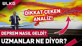 #Deprem Nasıl Geldi, Uzmanlar Ne Diyor? Canlı Yayında Dikkat Çeken Analiz