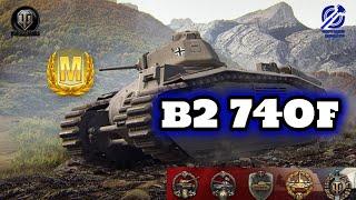 World of Tanks | B2 740f - 7 Kills - 4,1k Damage - Low Tier Fiesta | WoT Gameplay