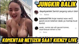 KENZY MYELIN TIKTOK PARGOY || DI KOMENTARI NETIZEN !! SAAT BERENANG DI KOLAM SAMBIL LIVE || #PART1