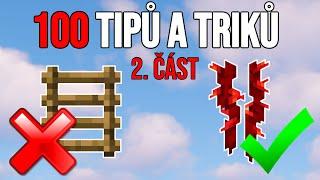 100 Nejlepších Tipů a Triků v Minecraftu! (2. část)