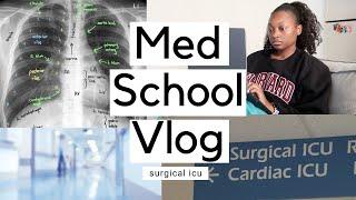 Day in the Life of a Medical Student | fourth year, surgical icu