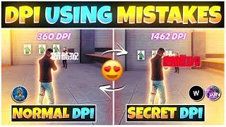 Best DPI Settings Free Fire | DPI Kaise Badhaye | How To Use DPI | DPI Using Mistakes | Dpi Setting