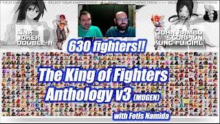 The King of Fighters: Anthology v3. Battles with Fotis Namida! (RGC Mugen)