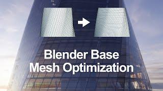 Tips to improve your base mesh in Blender - Parametric Architecture Tower 3