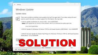 How To Fix Windows Update Error Code: (0x80070003) [Solution]