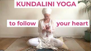 20-minute kundalini yoga to follow your heart | 3 meditations for the heart centre | Yogigems